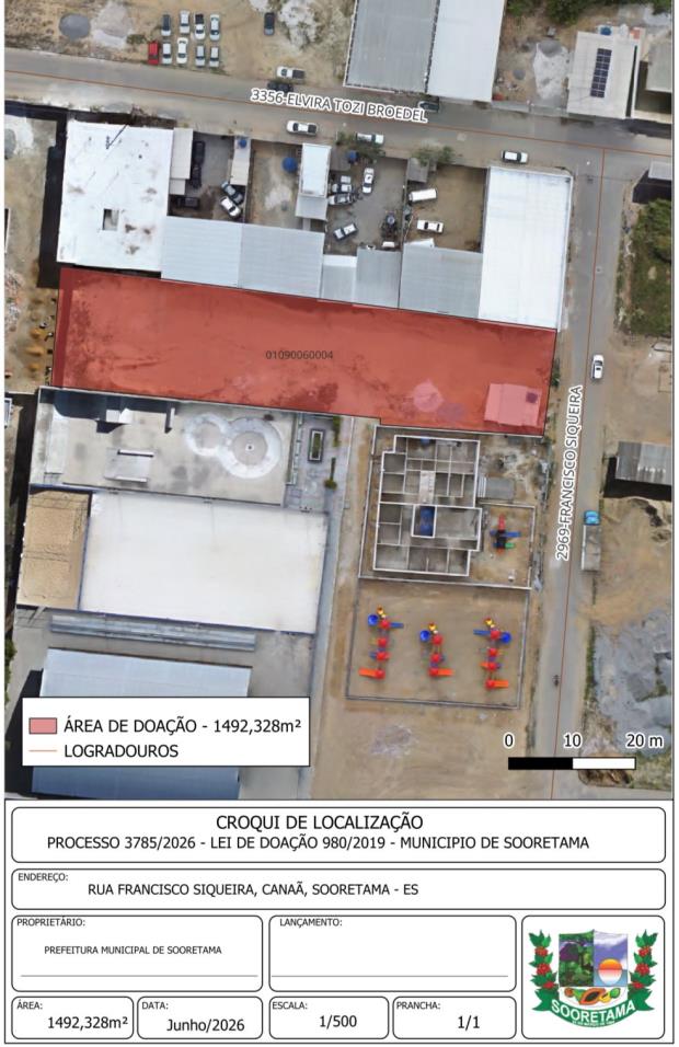 Croqui de localização